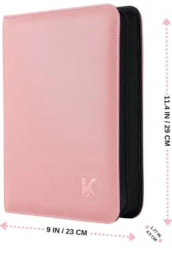 pokemon Laser Engraved MegaLucario 4 Pocket 128 Top Loader Binder L - Image 1