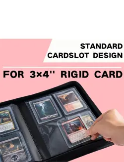 pokemon Laser Engraved MegaLucario 4 Pocket 128 Top Loader Binder L - Image 3