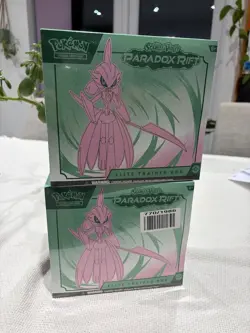 Pokemon Scarlet & Violet Paradox Rift Elite Trainer Box (ETB) 2x - Iron Valiant - Image 1