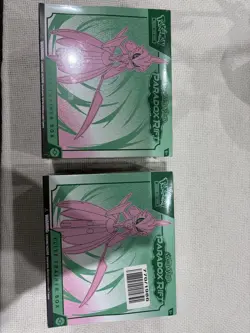 Pokemon Scarlet & Violet Paradox Rift Elite Trainer Box (ETB) 2x - Iron Valiant - Image 2