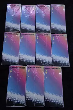 Pokemon TCG Prismatic Evolutions Booster Bundle FACTORY SEALED LOT OF 11 - Image 3