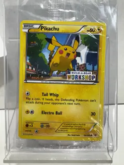 Pokemon TCG Pikachu Build-A-Bear Workshop Promo 20/108 Promo Promo - Image 1