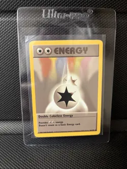 1999 Pokemon Base Set Vintage Double Colorless Energy 96/102 - Image 1