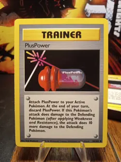 1999 Pokemon Base Set PlusPower #84 VLP - Image 1