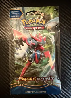 Pokemon: XY Breakpoint - Sleeved Booster Packs Full Art Set of 4 Sealed - Image 5