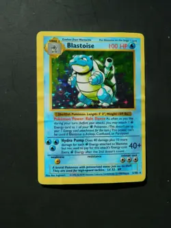 Pokemon SHADOWLESS BLASTOISE 2/102 - BASE SET HOLO - (PL) - Image 1