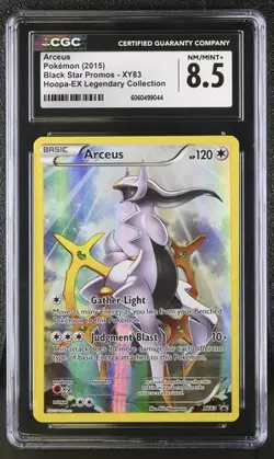 Arceus XY83 | CGC 8.5 | POKEMON Pikachu EX Legendary COLL - Image 1