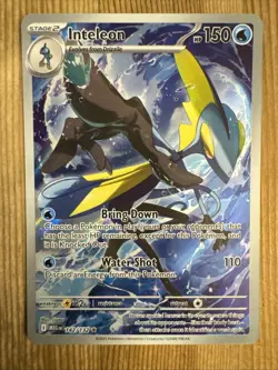 Inteleon 142/132 Mega Evolution Holo Illustration Rare Pokemon Pack Fresh - Image 1