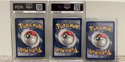 Pokemon Abra+Porygon Base Set Shadowless 1st Edition with bonus Golduck - Image 2