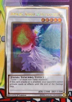 Yugioh Armades, Keeper of Boundaries 1st Ed Gold Ultra Rare PGL2-EN043 NM - Image 1