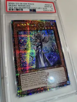 2024 YU-GI-OH! RARITY COLLECTION II Silent Magician RA02-EN012 QCR PSA 10 QCSR - Image 5