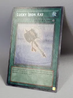 3 x YuGiOh Lucky Iron Axe FOTB-EN037 Rare Force of The Breaker LP - Image 4