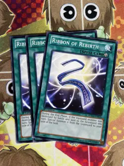 Yugioh Ribbon Of Rebirth BPW2-EN076 Playset - Image 1