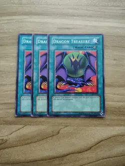 Yu-Gi-Oh! - Dragon Treasure 3X - Full Playset - Image 1