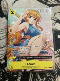 1x O-Nami (Welcome Pack Vol. 2) - One Piece TCG (OP-PR). OP-06 NM English - Image 1