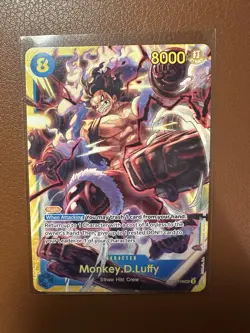 Monkey.D.Luffy (118) OP11-118 A Fist of Divine Speed Foil - Image 1