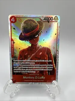One Piece TCG English OP12-015 Monkey D Luffy SR Foil - Image 1