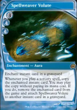MTG magic cards 1x Spellweaver Volute - Foil Future Sight Light Play, English - Image 1