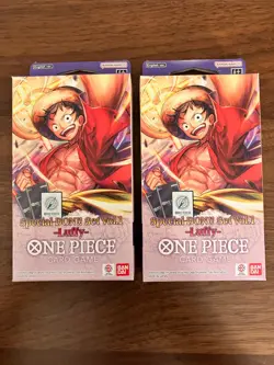 One Piece Card Game Special DON!! Set Vol. 1 Luffy Lot of 2 - Image 1