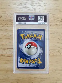 Pokemon PSA 8 NM-MINT 1999 Ditto 1st Edition Fossil Holo Card - Image 2