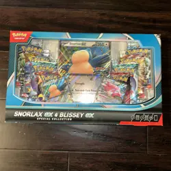 Pokemon Trading Card Game Snorlax ex and Blissey ex Special Collection Box - Image 1