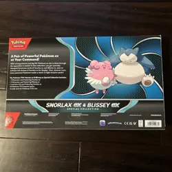 Pokemon Trading Card Game Snorlax ex and Blissey ex Special Collection Box - Image 3