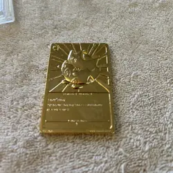 Pokemon Burger King 23K Gold Plated Togepi Trading Card in Pokeball P7 - Image 2