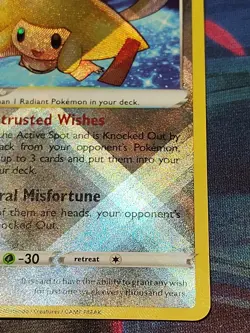 Pokemon TCG Radiant Jirachi 120/195 2022 Silver Tempest Radiant Rare Card - - Image 4