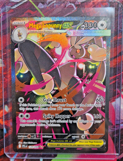 Pokemon Cards Mega Lopunny ex 128/094 Phantasmal Flames - Image 1