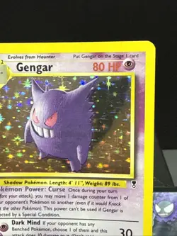 Pokemon Card Gengar 11/110 Legendary Collection Set Holo Rare Light Play - Image 2