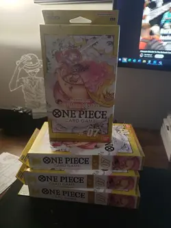 Big Mom Starter Deck ST-07 Starter Deck One Piece Card Game English (lot of 4) - Image 1