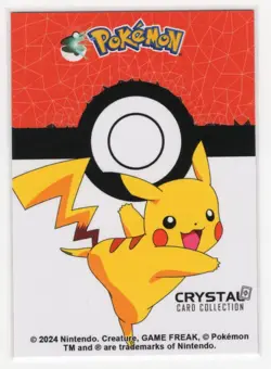 Pokemon - Crystal Card Collection * Cubone #104 CRACKED ICE HOLO - Image 2