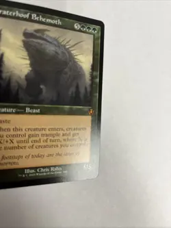 Craterhoof Behemoth Retro Frame Card #480 MTG LP - Image 2