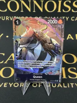 One Piece TCG Queen R Alternative Art Card OP08-080 English Edition - Image 1