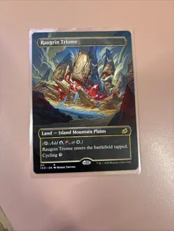 Raugrin Triome (Showcase) NM Ikoria: Lair of Behemoths Regular MTG - Image 1