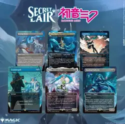 (in hand) 2025 SECRET LAIR X HATSUNE MIKU: WINTER DIVA ENGLISH Non-Foil Sealed - Image 1
