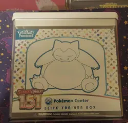 Pokemon TCG Pokemon 151 Pokemon Center Exclusive Elite Trainer Box ETB Sealed - Image 1