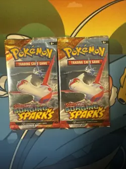 Pokemon TCG Surging Sparks Booster Pack X2 - Image 1