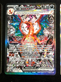 Pokemon lot of 3 Charizards. NM to LP. - Image 4