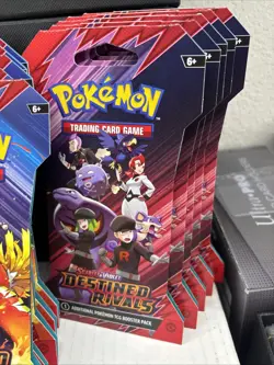 Pokemon Destined Rivals Sleeved Booster Pack LOT OF 20 ALL ARTWORK New Sealed 🔥 - Image 5