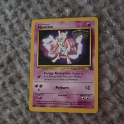 Pokemon TCG - MEWTWO #3 - STAMPED PROMO - WB Pokemon: The First Movie 1999 - HP - Image 1