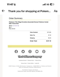 Ascended Heroes Pokemon Center Elite Trainer Box (ETB) - PRESALE/PREORDER - Image 2