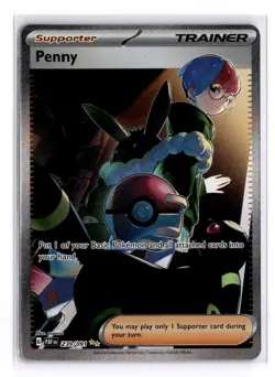 PENNY 239/091 SPECIAL ILLUSTRATION RARE PALDEAN FATES POKEMON NM - Image 1