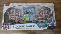Pokemon TCG: S&V 151 Blooming Waters Premium Collection Factory Sealed Box - Image 1
