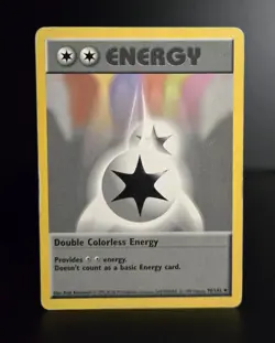 Pokemon TCG - DOUBLE COLORLESS ENERGY #96 - SHADOWLESS - BASE SET (1999) - HP/MP - Image 1