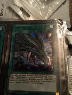 The Eye of Timaeus - Ultra Rare (Green) - DLCS-EN007 - 1st Edition NM - Image 1