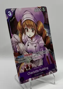 One Piece CCG Charlotte Pudding OP08-067 Alt Art RARE - English - MINT - Image 2