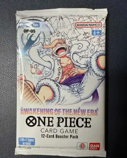 One Piece TCG OP05 - Single Booster - Awakening of the New Era ENG - Sealed - Image 1