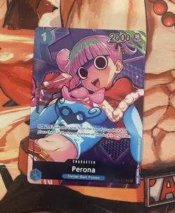One Piece TCG | Perona | Box Topper | OP01-077 | Romance Dawn | NM | English - Image 1