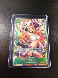 Nami (Alt Art) OP14-031 SR The Azure Sea's Seven ONE PIECE Card Game Japanese NM - Image 1